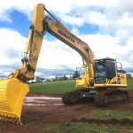 PC290 digging bucket