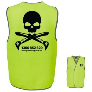 Skull Hi Vis Vest