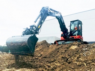 Tilt Mud Bucket - 1200mm wide for Eurocomach ES57ZT
