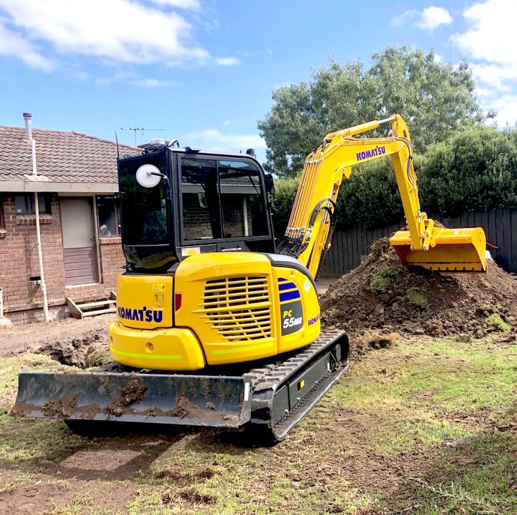 Mud Bucket - 1500mm wide Komatsu PC55mr