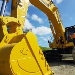 Komatsu PC850 Rock Bucket
